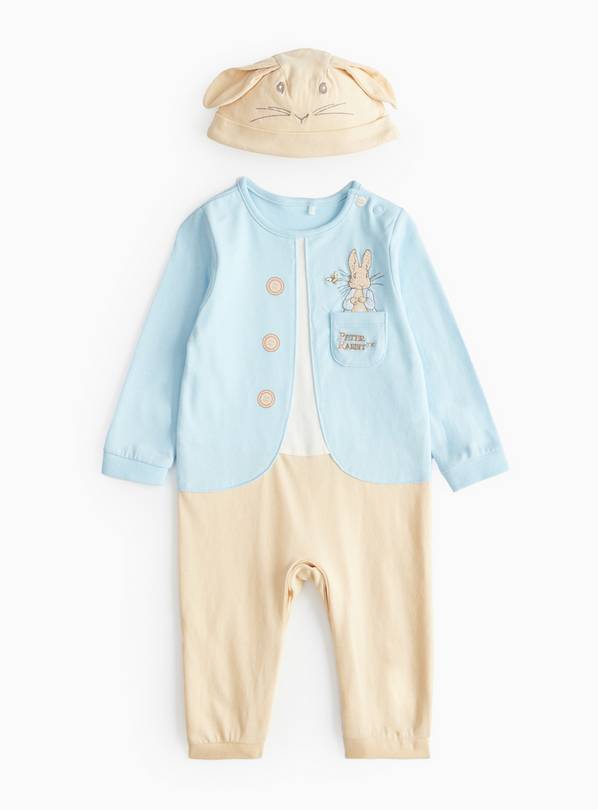 Peter Rabbit Sleepsuit & Hat Set Up to 3 mths